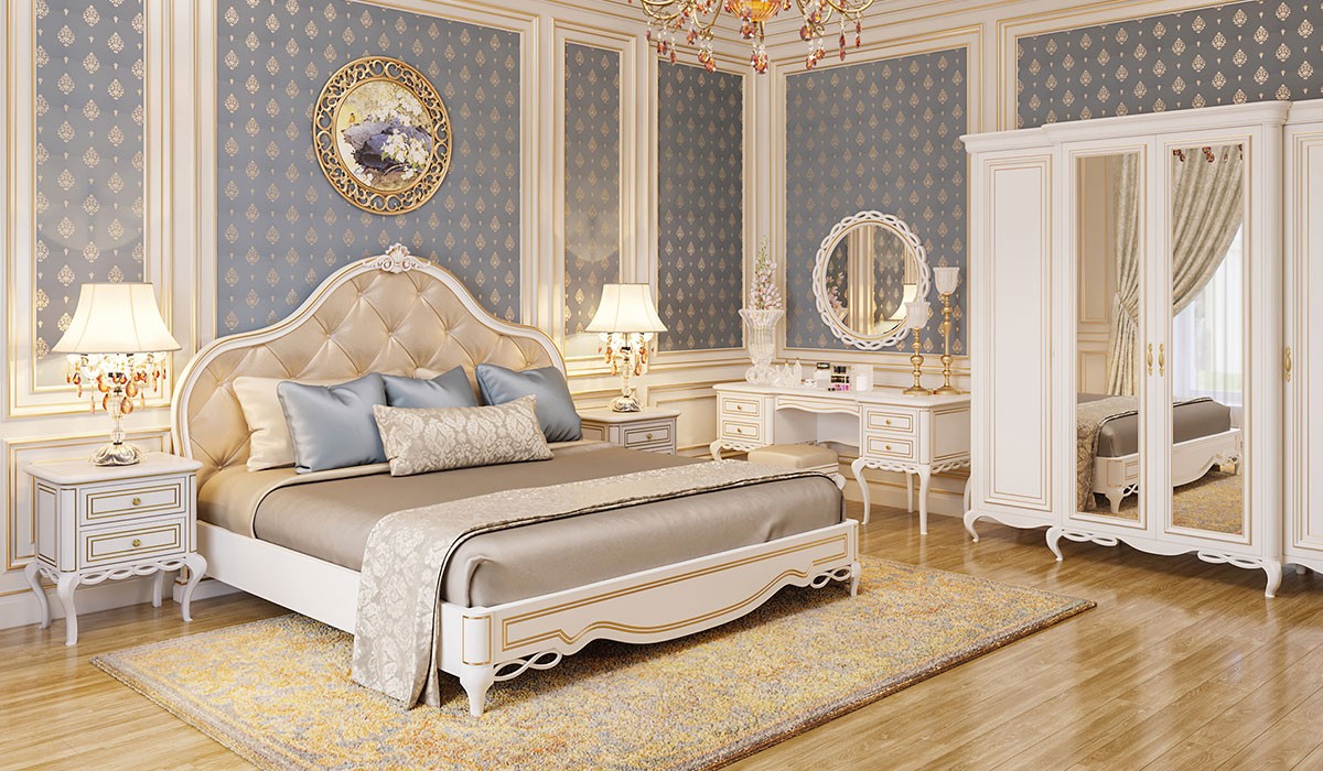 Bedroom interior from the Francesca collection