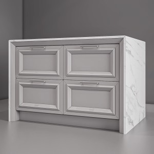 Остров 1380х900х910h ящики-двери кухни Long Island. Photo 2