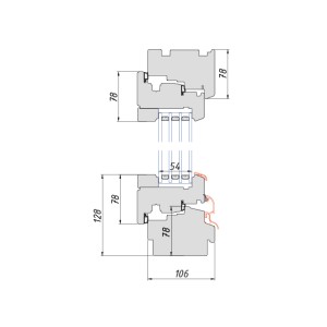 окно профиль 106 мм. Photo 2 окно профиль 106 мм. Photo 2